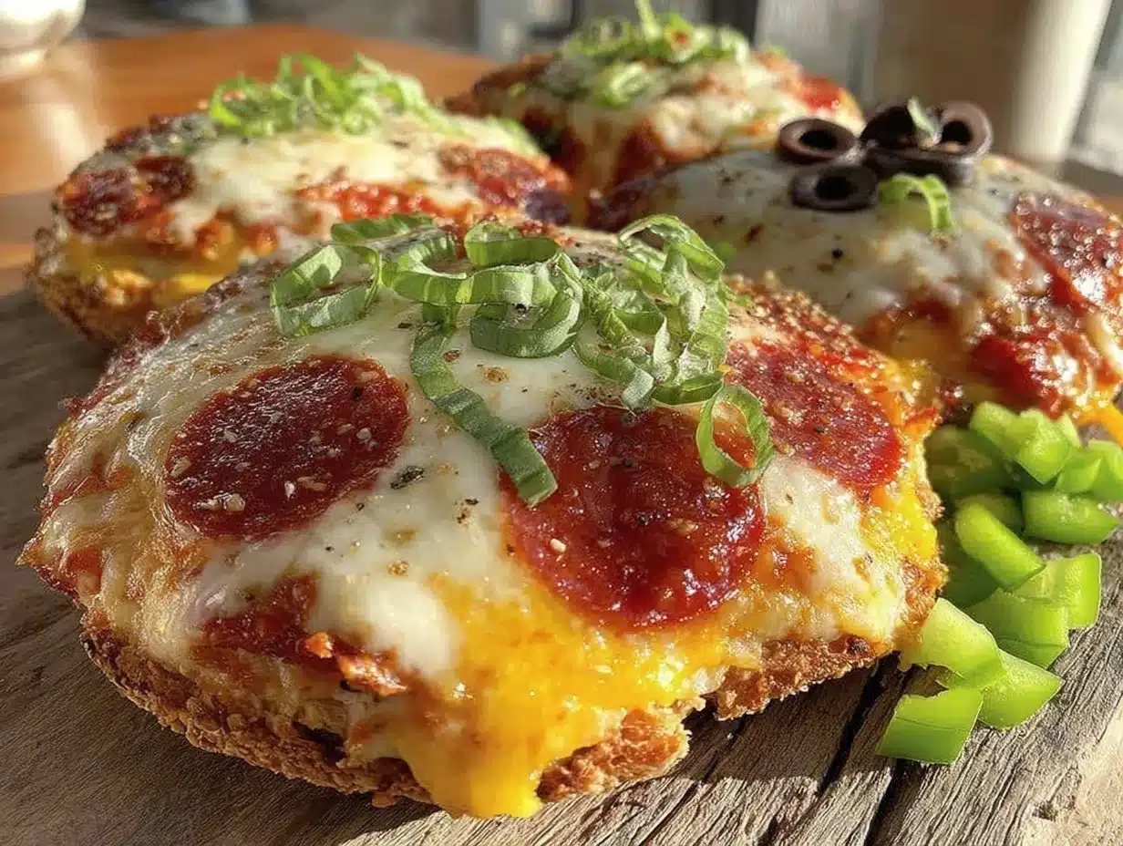 DIY Lunchables pizza snack preparation steps