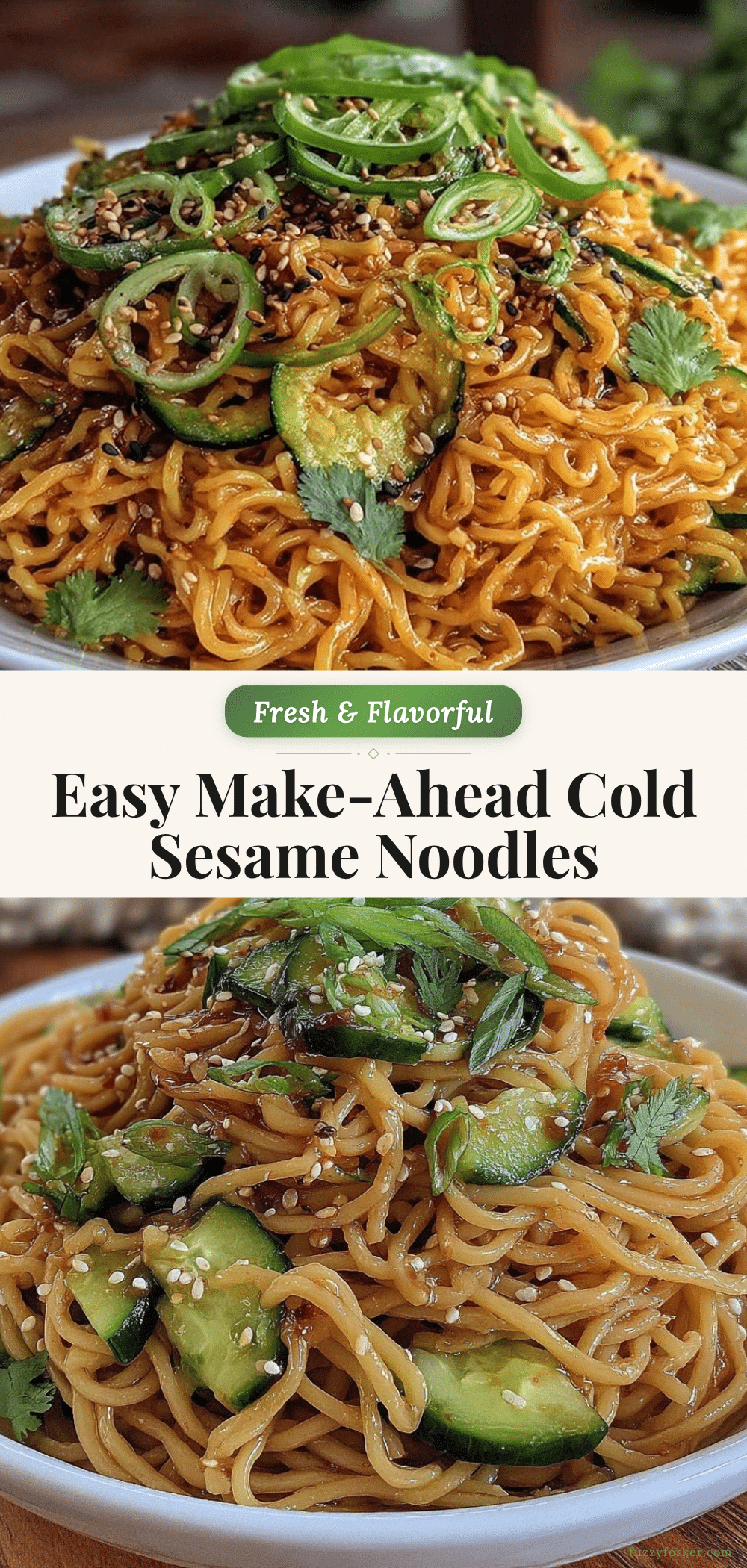 easy cold sesame noodles recipe