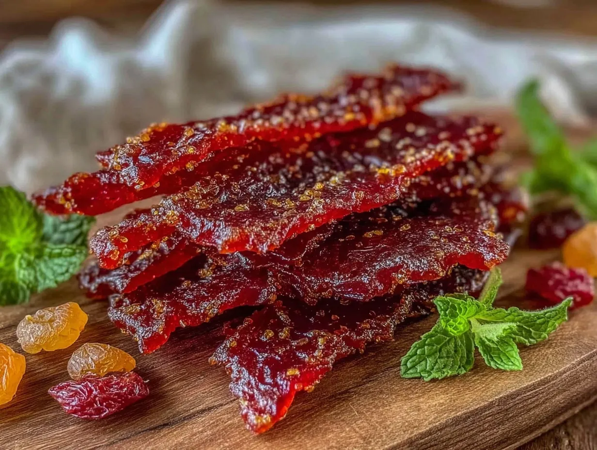 easy homemade fruit leather preparation steps