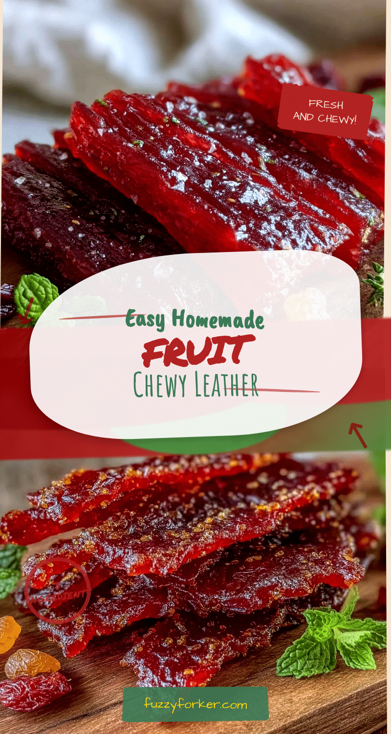 easy homemade fruit leather recipe
