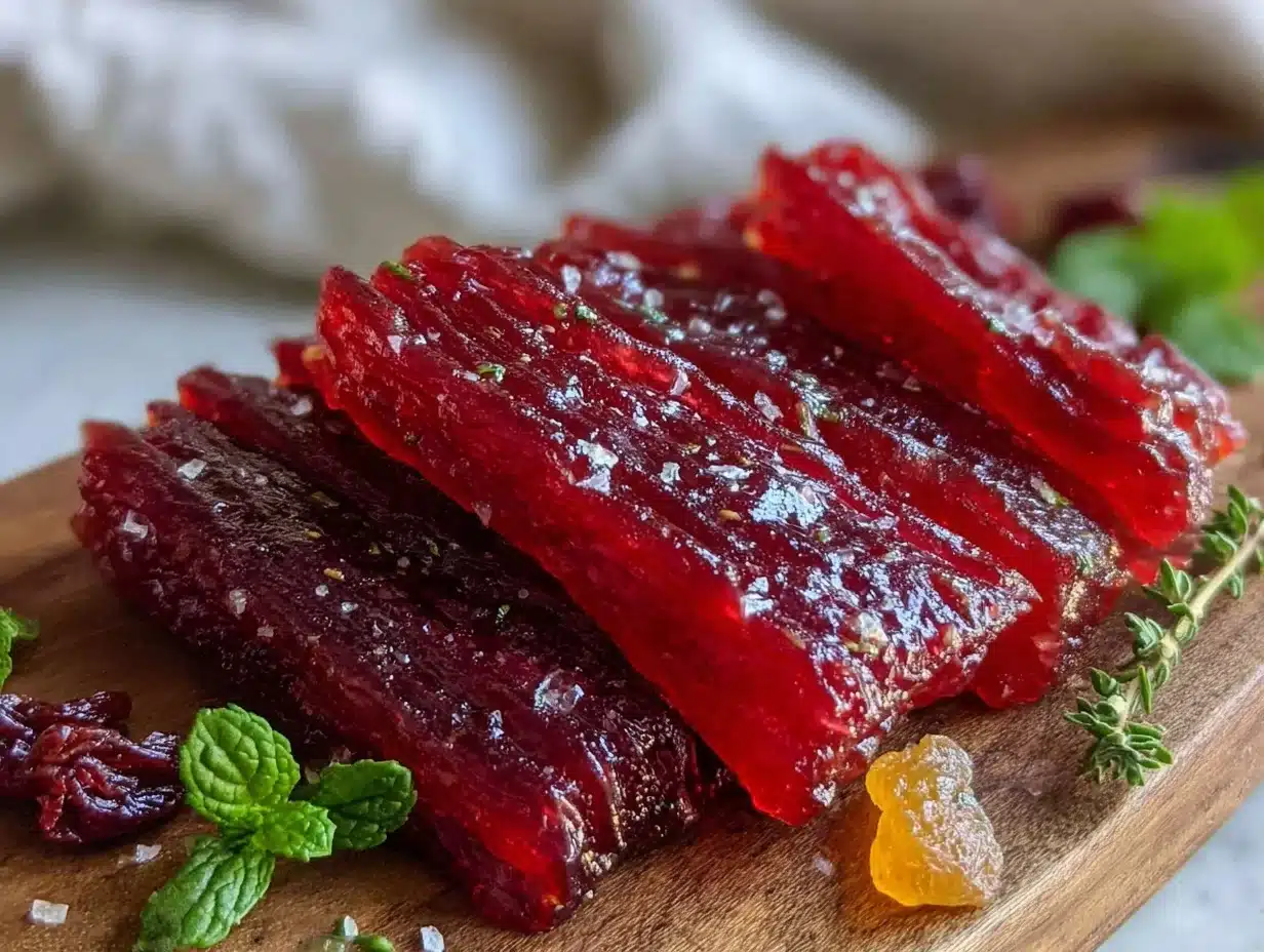 easy homemade fruit leather - featured image