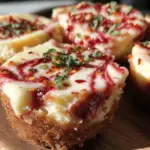firecracker red velvet cheesecake cups - featured image