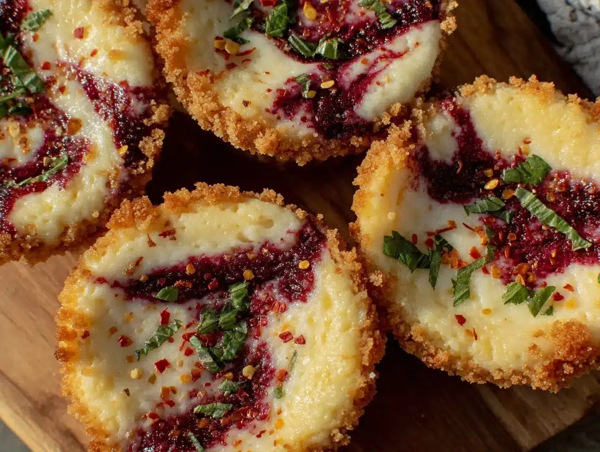 firecracker red velvet cheesecake cups preparation steps