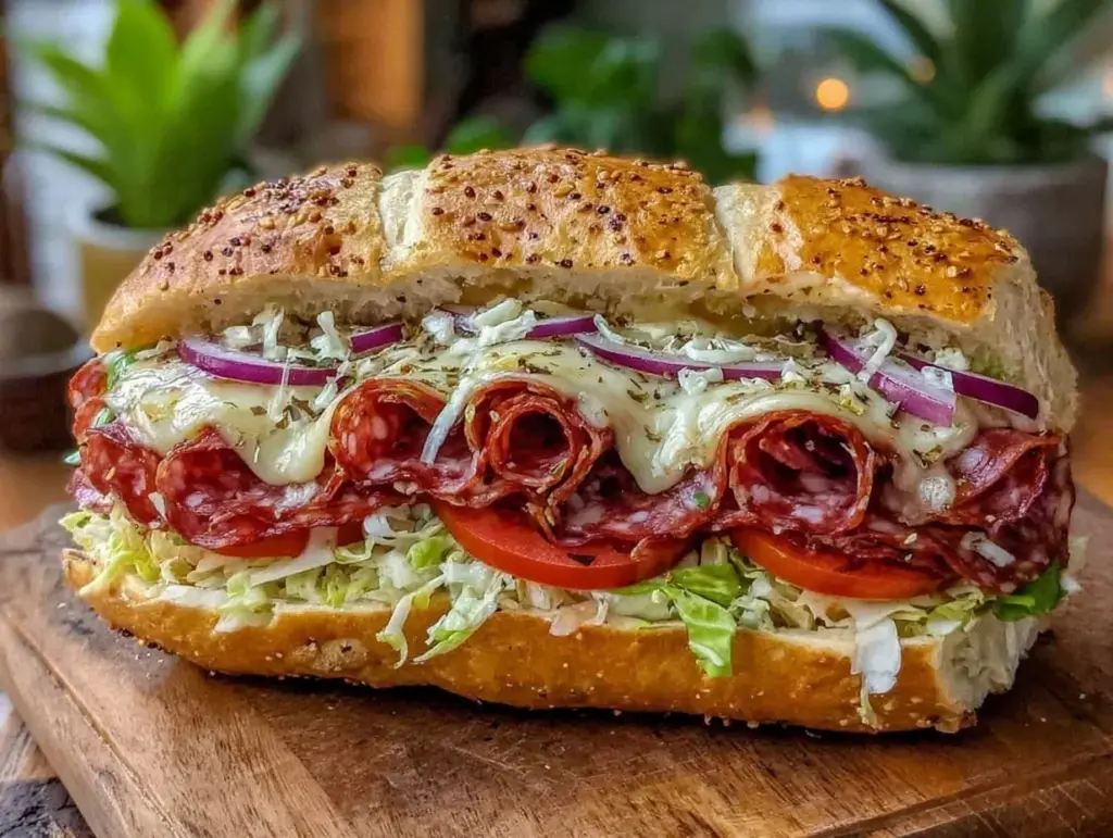 flavorful Italian chopped sandwich - featured image