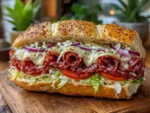flavorful Italian chopped sandwich - featured image