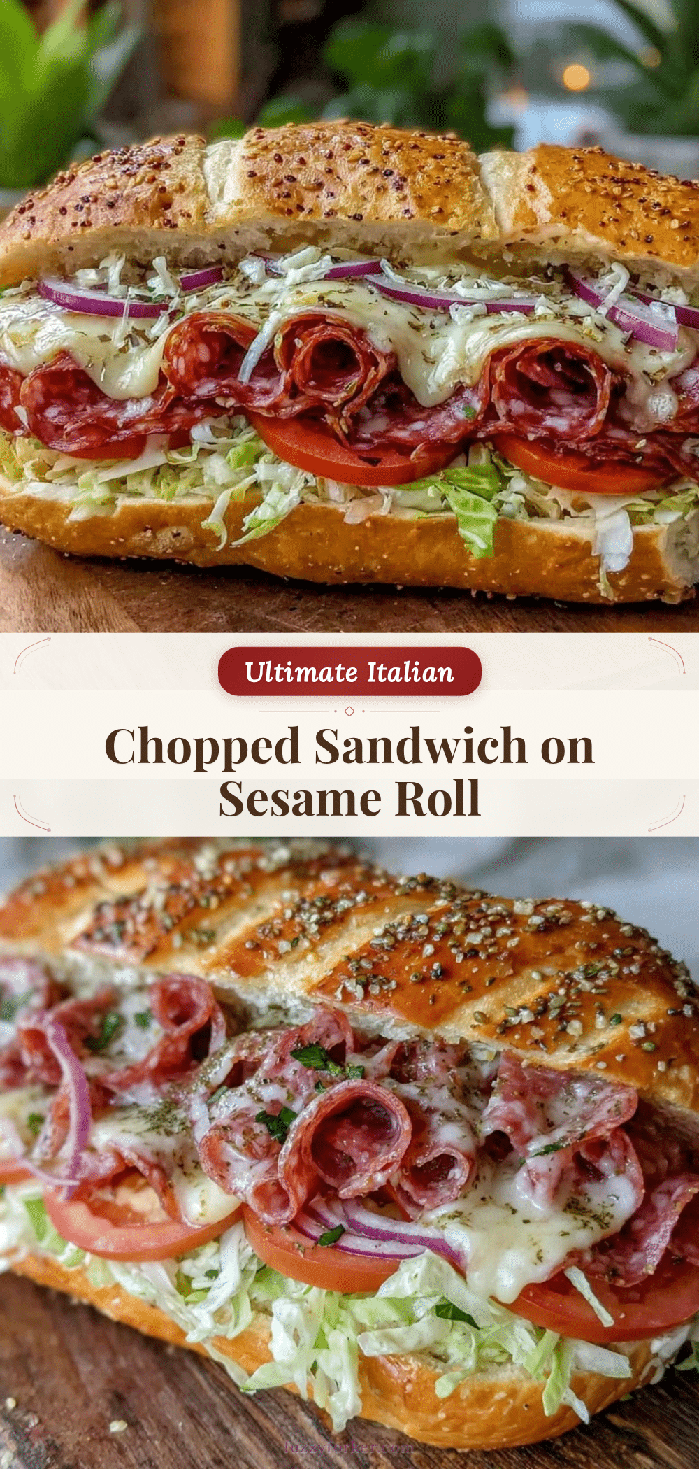 flavorful Italian chopped sandwich recipe