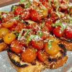 fresh bruschetta recipe - featured image