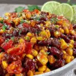 Fresh Corn and Black Bean Salsa - featured image