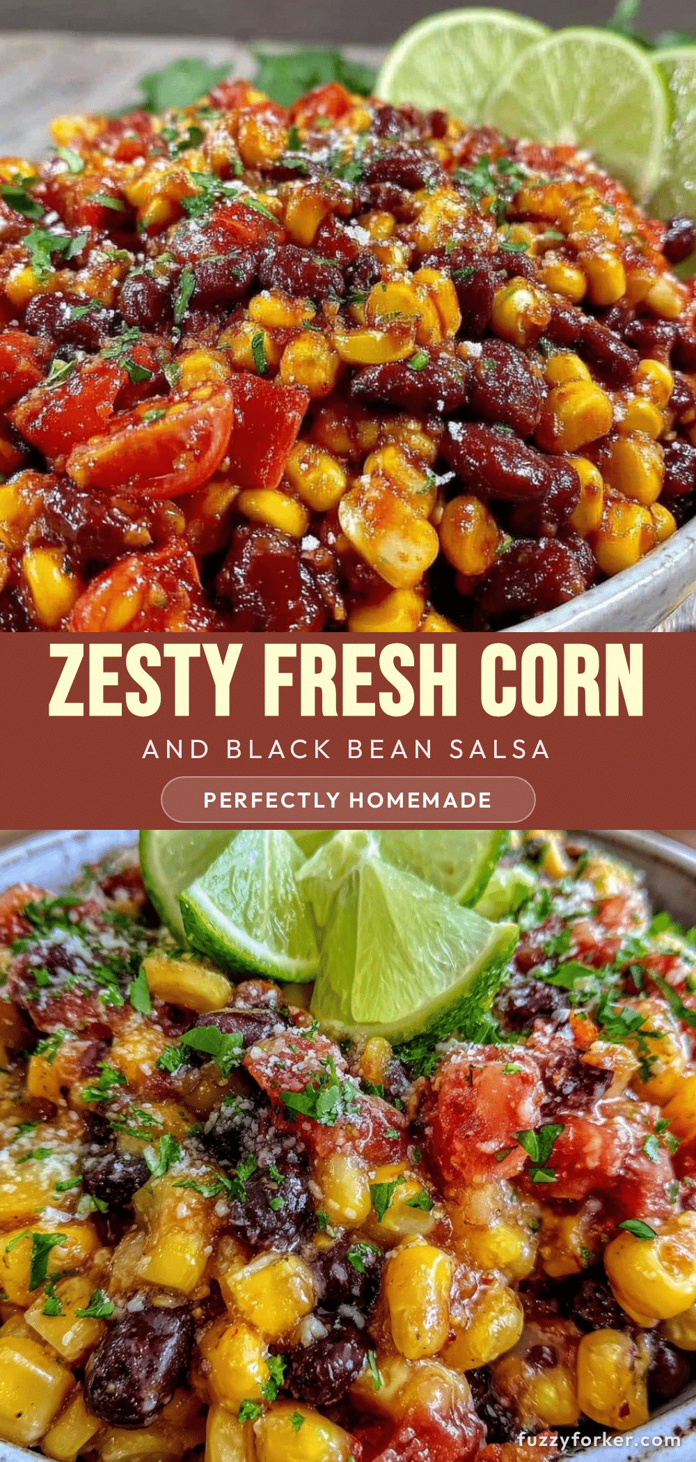 Fresh Corn and Black Bean Salsa recipe