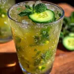 fresh cucumber mint agua fresca - featured image