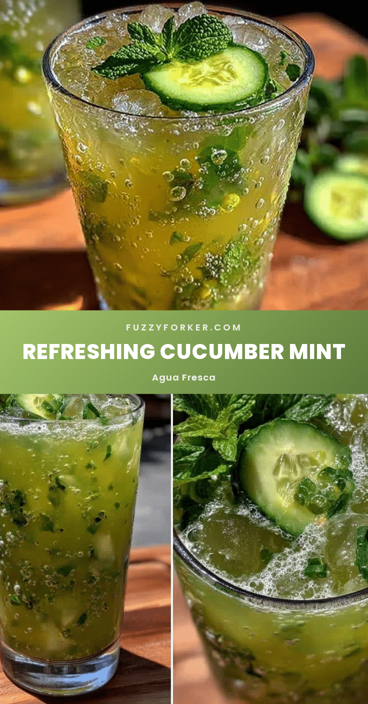 fresh cucumber mint agua fresca recipe