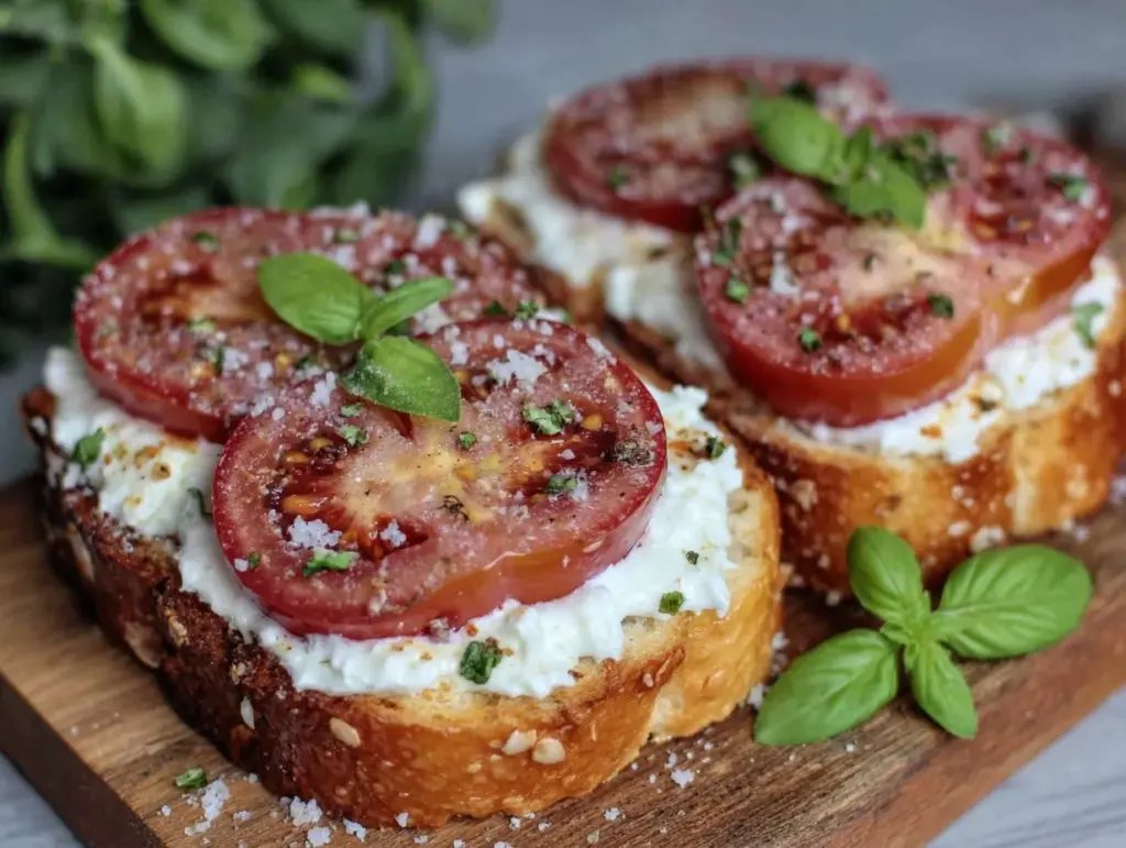 fresh end of summer tomato sandwiches - featured image