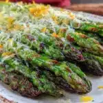 fresh grilled asparagus - featured image