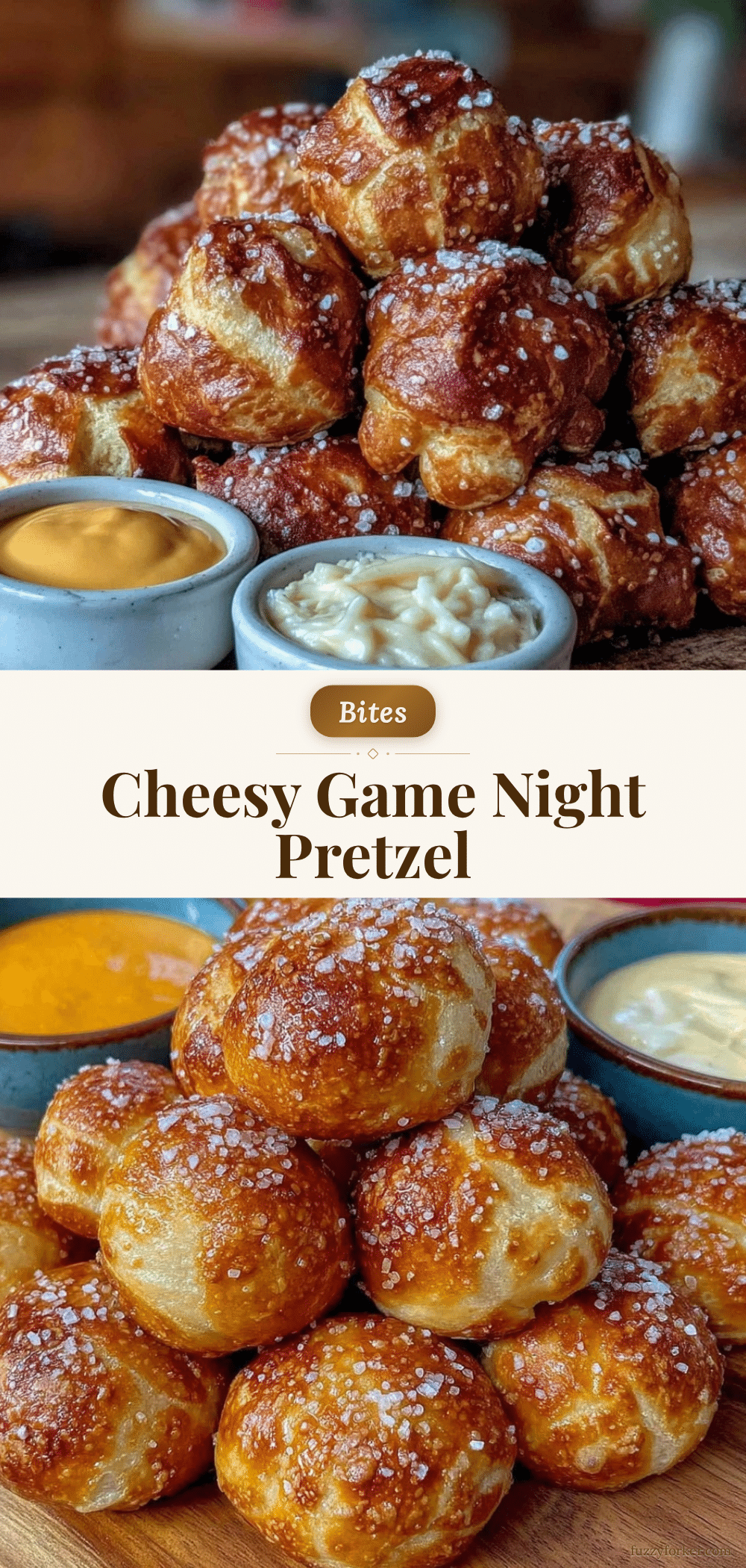 game night pretzel bites recipe