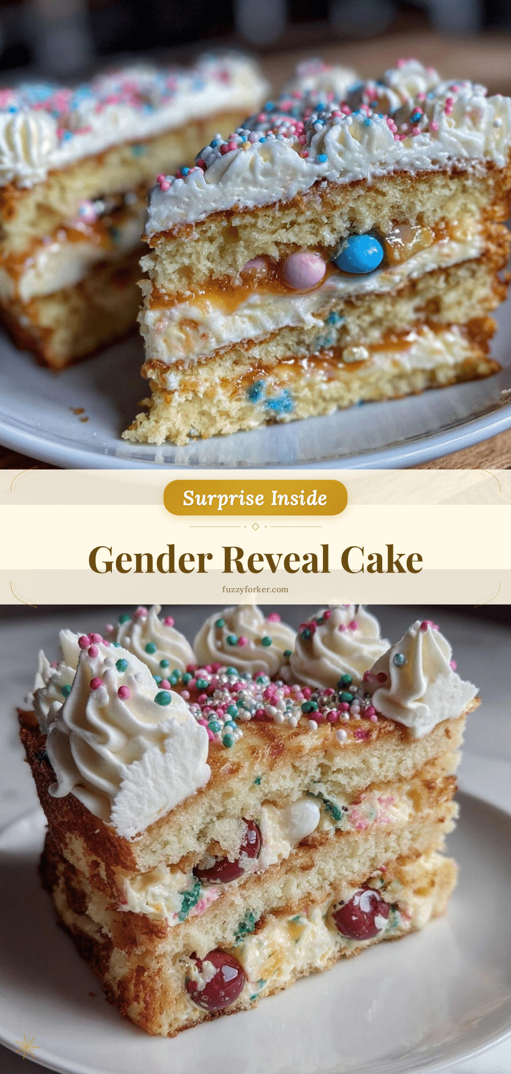 gender reveal cake recipe