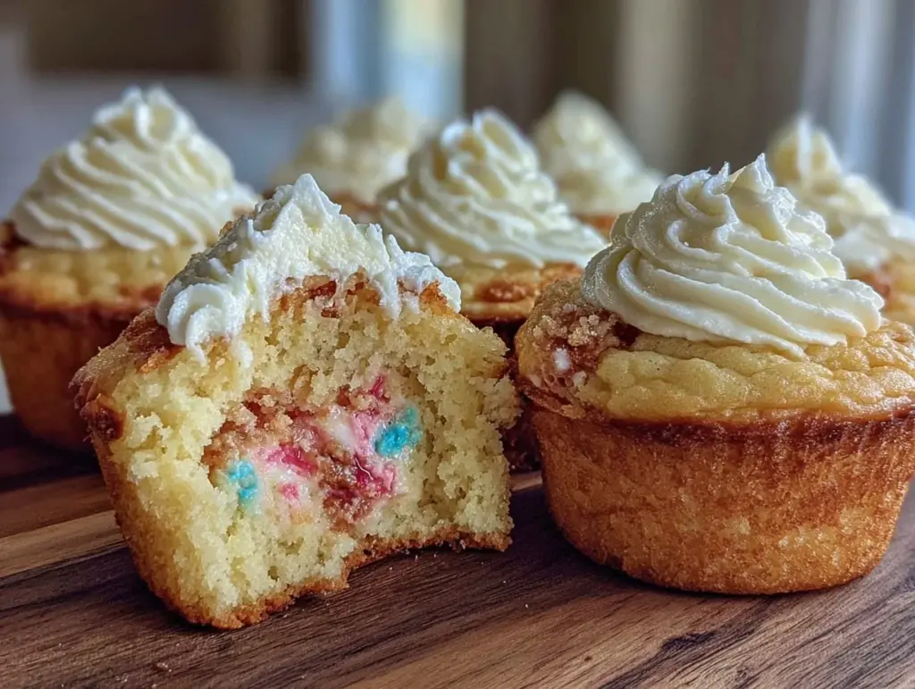 gender reveal cupcakes - featured image