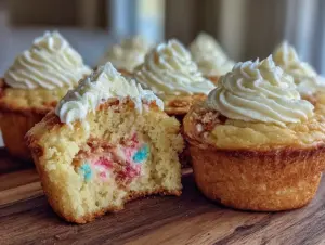 gender reveal cupcakes - featured image