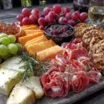 girls night charcuterie board - featured image