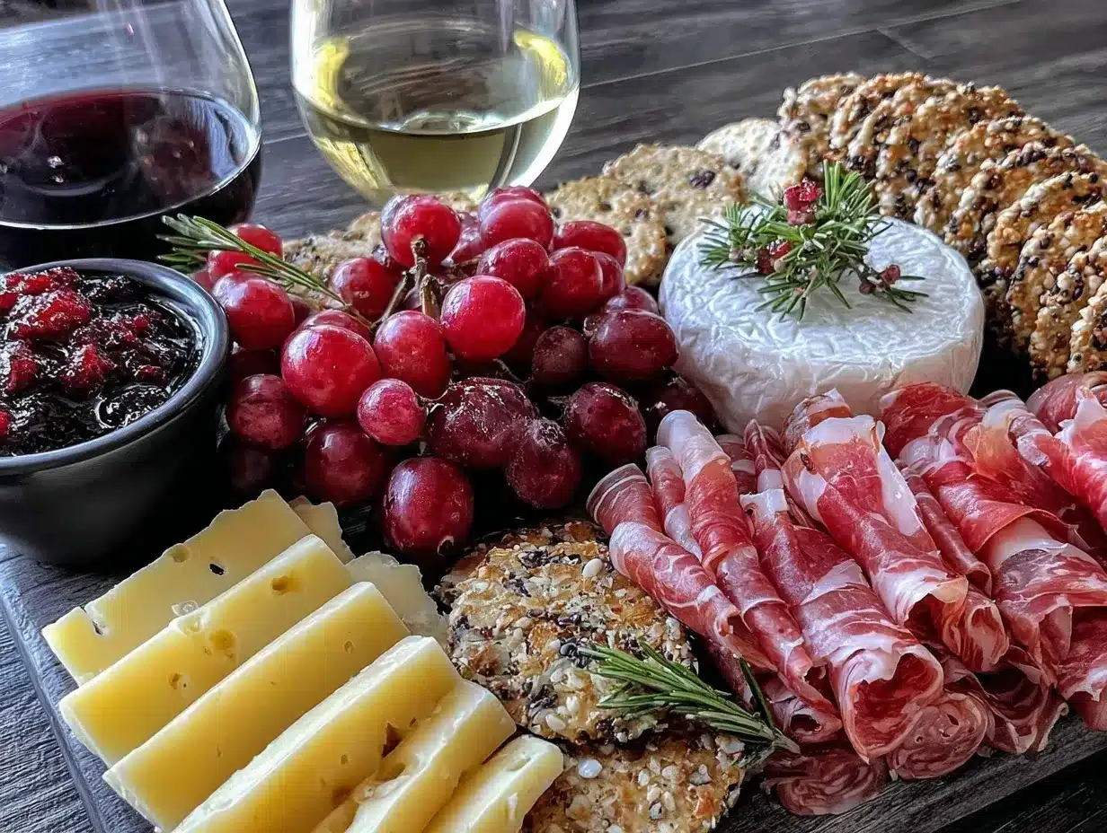 girls night charcuterie board preparation steps