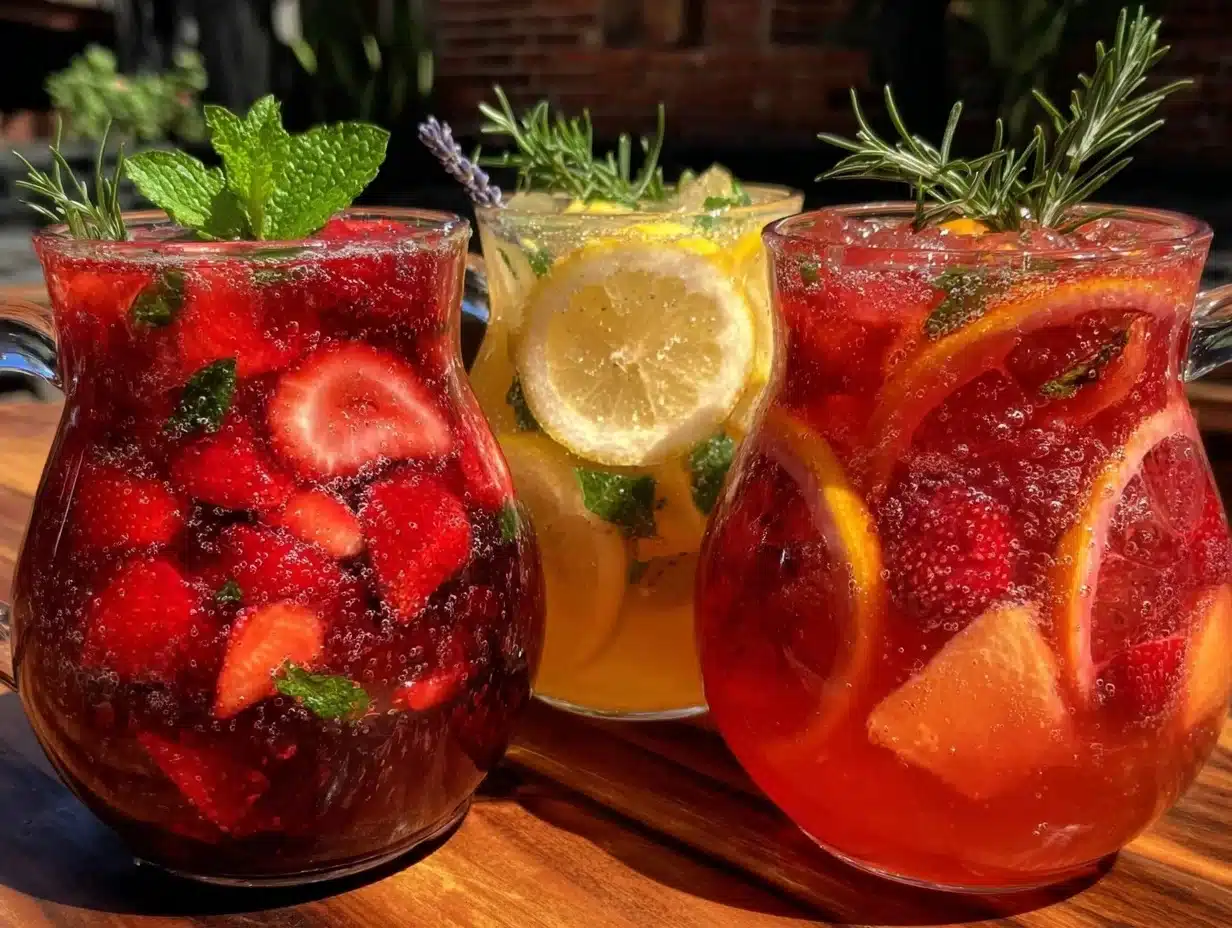 girls night sangria pitcher trio - featured image