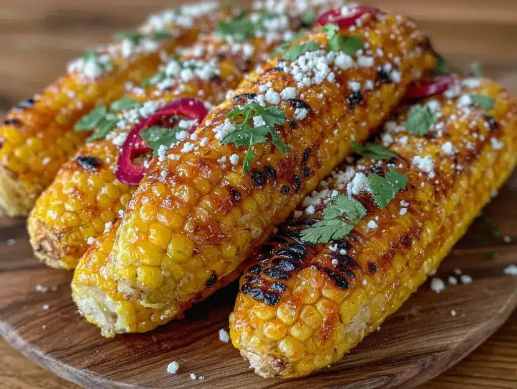 grilled corn ribs recipe - featured image