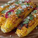 grilled corn ribs recipe - featured image