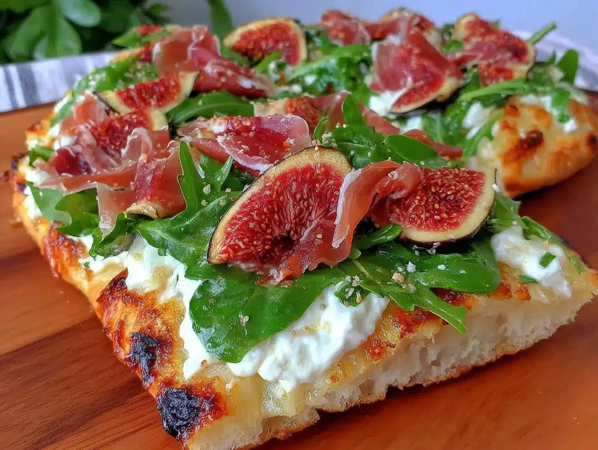 grilled flatbread pizza preparation steps