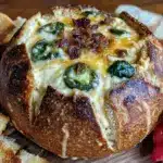 jalapeño popper dip bread bowl - featured image