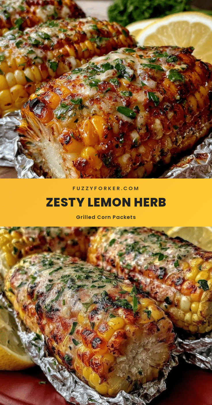 lemon herb grilled corn on the cob recipe