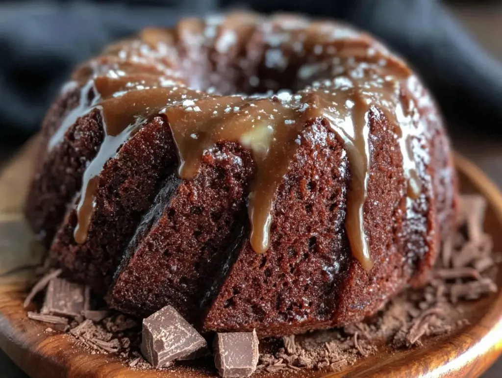 Moist Guinness Chocolate Bundt Cake - featured image