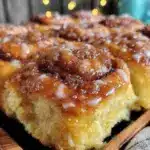 overnight pull-apart cinnamon rolls - featured image