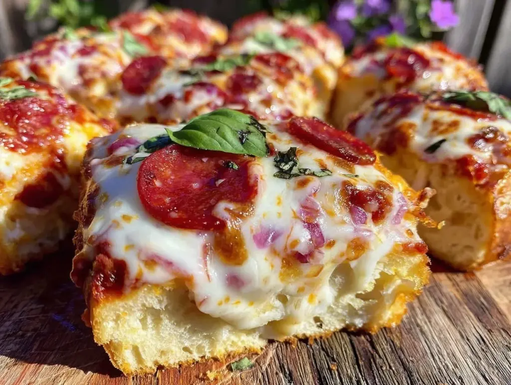 quick crispy sheet pan french bread pizza - featured image