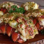 quick garlic butter lobster tails - featured image