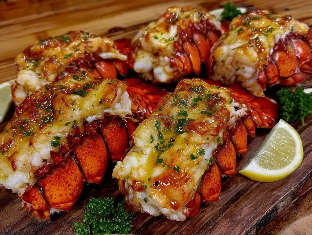 quick garlic butter lobster tails preparation steps