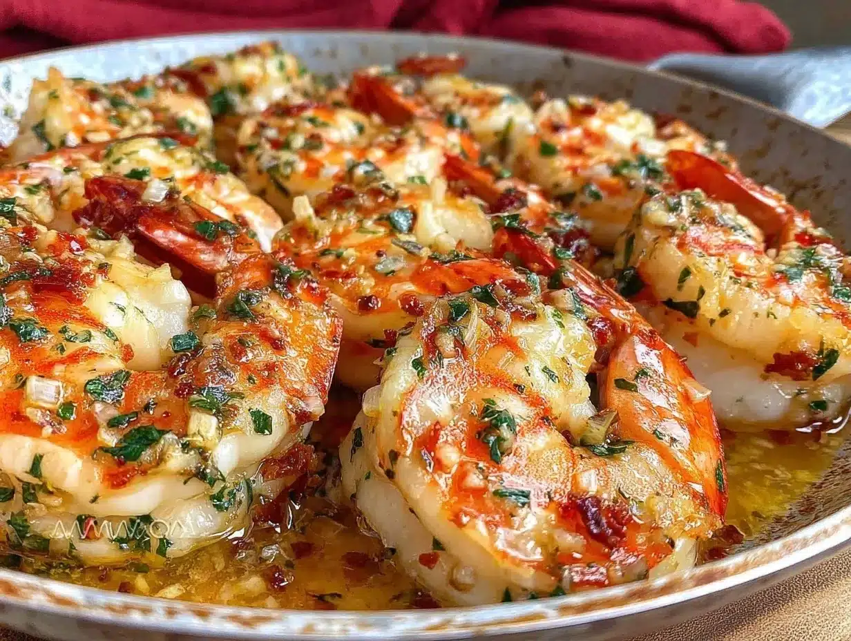 quick garlic butter shrimp preparation steps