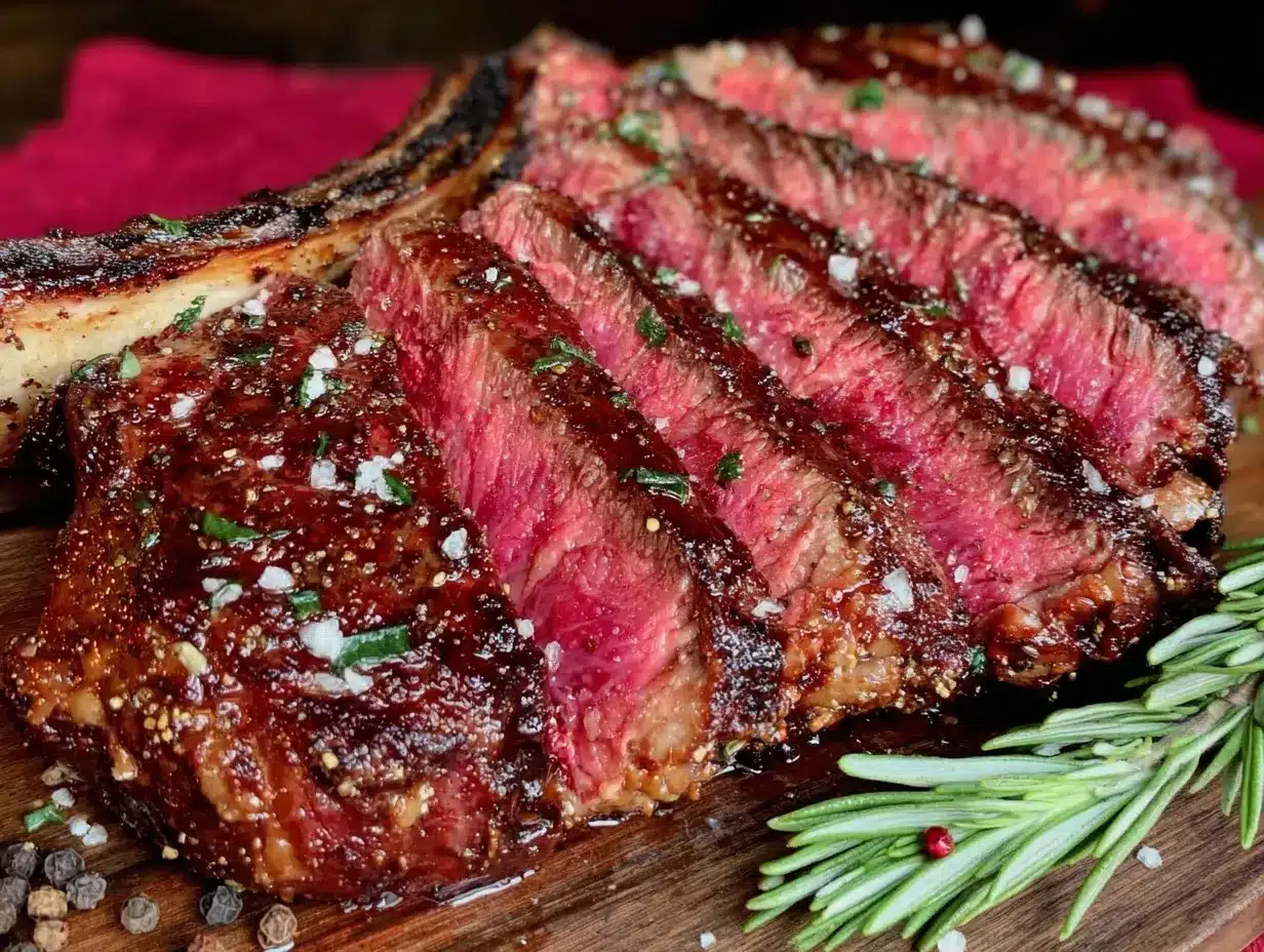 reverse sear tomahawk steak preparation steps