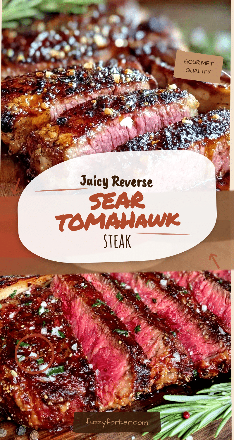 reverse sear tomahawk steak recipe