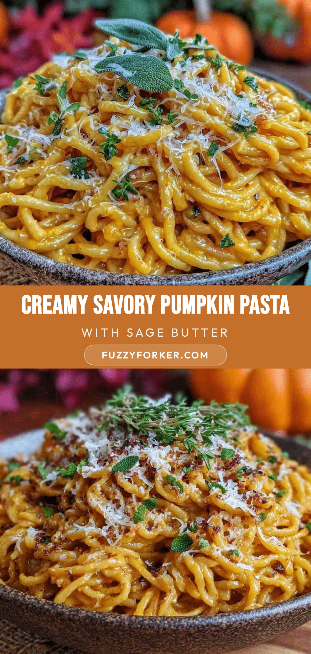 savory pumpkin pasta recipe