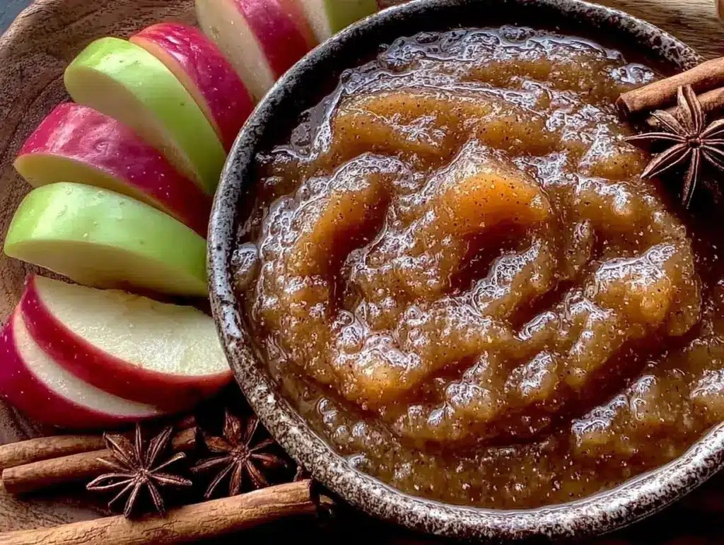 slow cooker apple butter - featured image