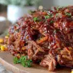 slow cooker BBQ pulled pork - featured image