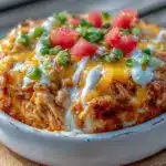 slow cooker buffalo chicken dip - featured image
