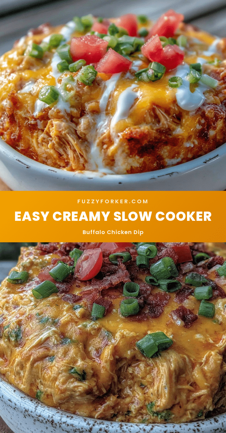 slow cooker buffalo chicken dip recipe