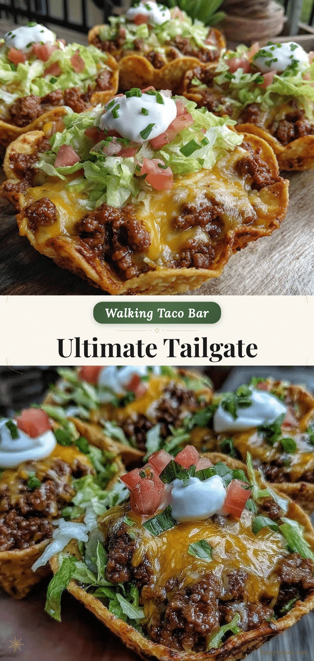 tailgate walking taco bar recipe