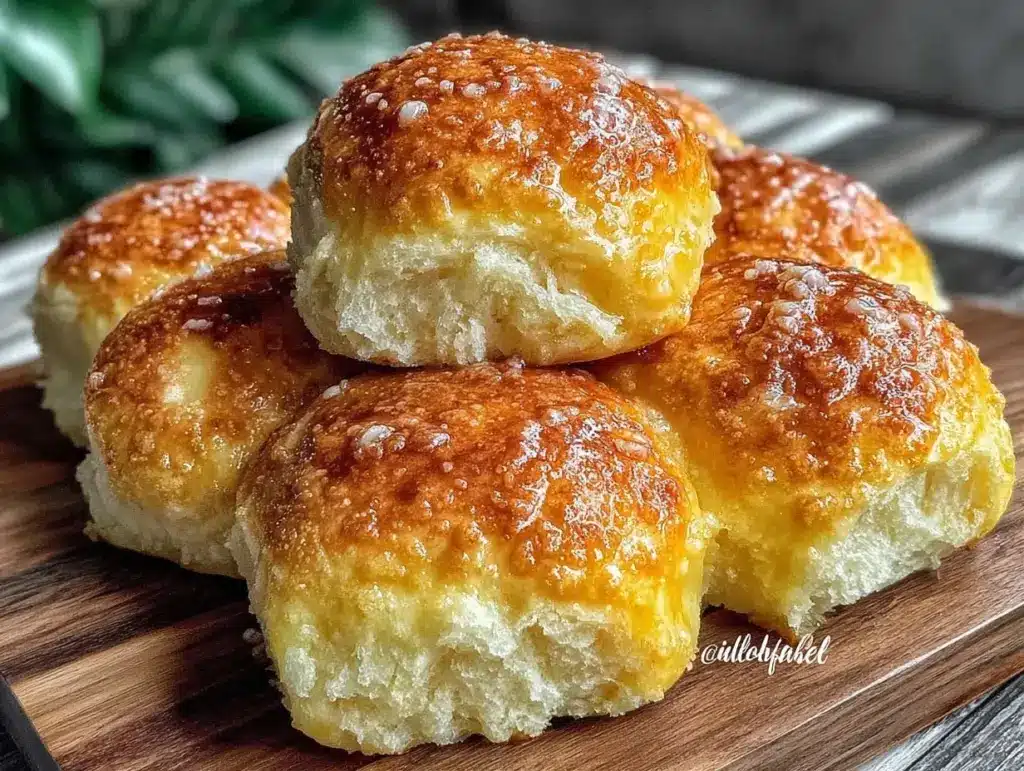 tender cloud-like dinner rolls - featured image