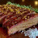 tender smoked brisket flat texas style - featured image