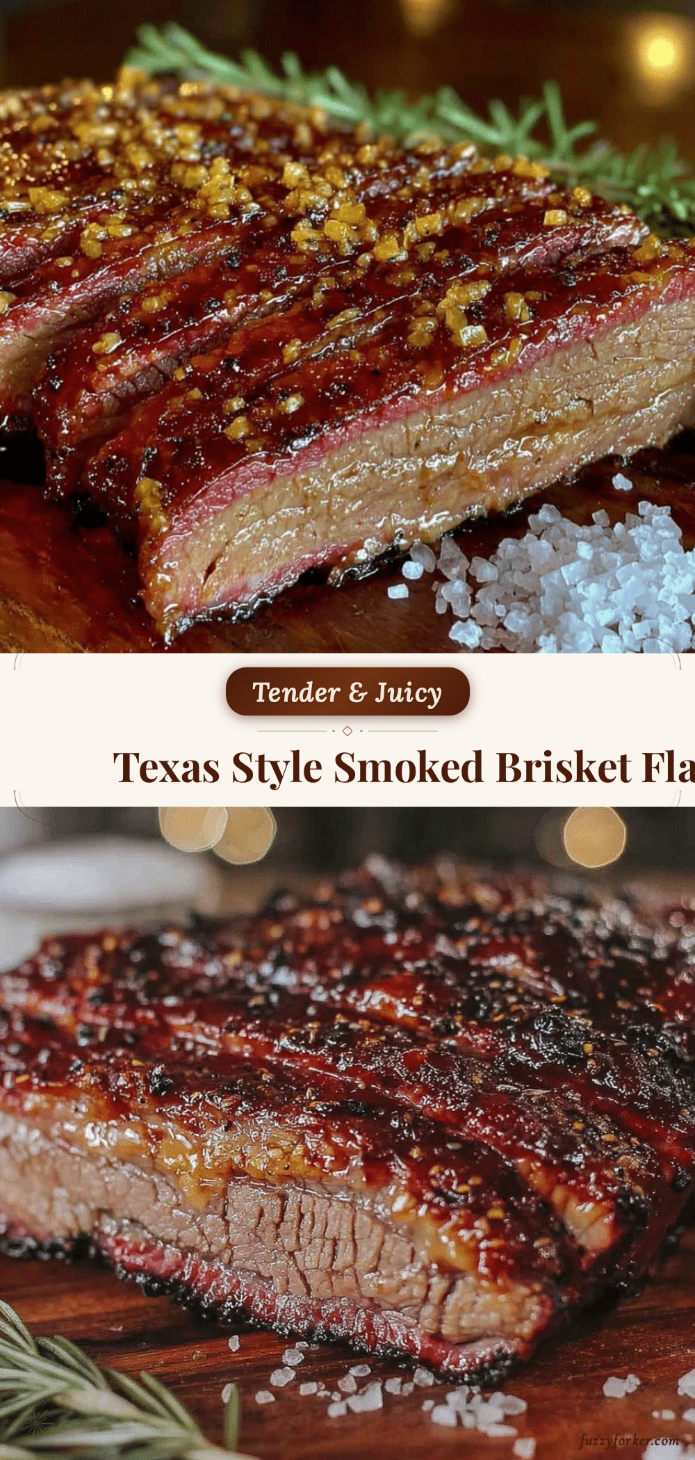 tender smoked brisket flat texas style recipe