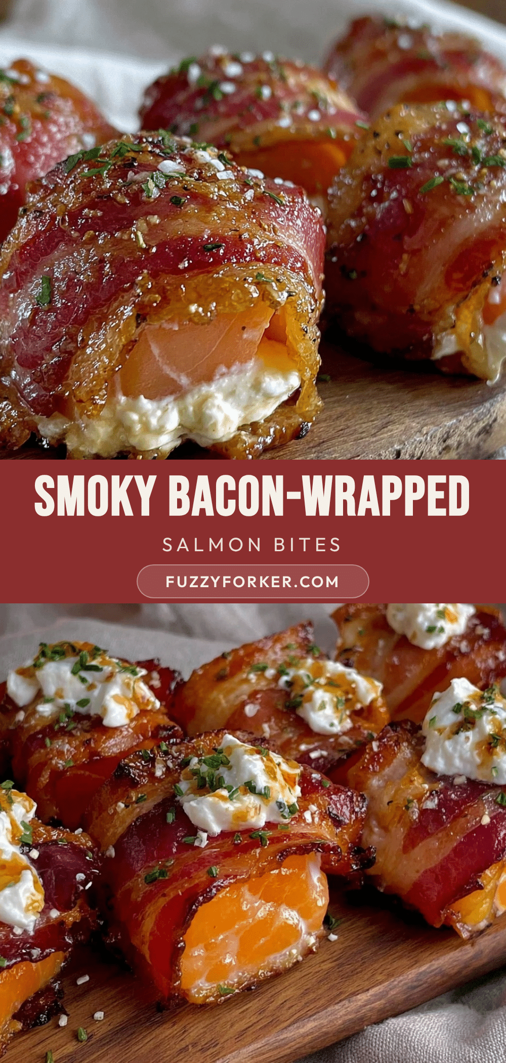 bacon-wrapped smoked salmon bites recipe