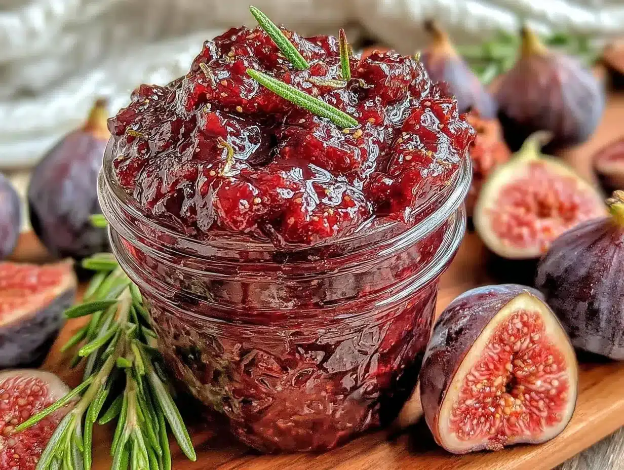 balsamic fig jam preparation steps