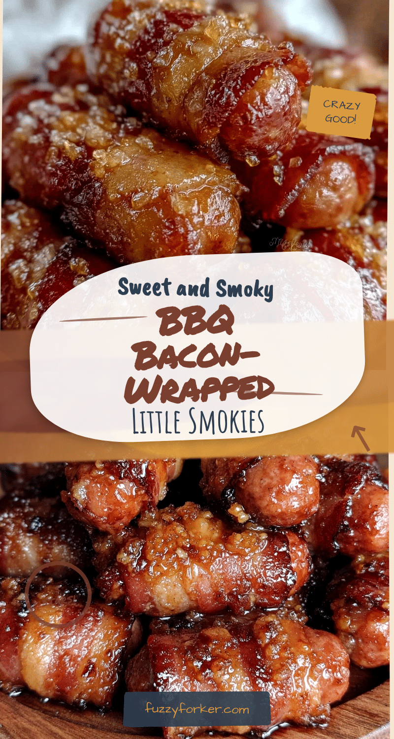 BBQ Bacon-Wrapped Little Smokies recipe