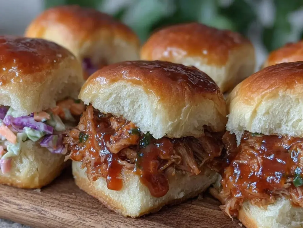 BBQ pulled pork sliders - featured image
